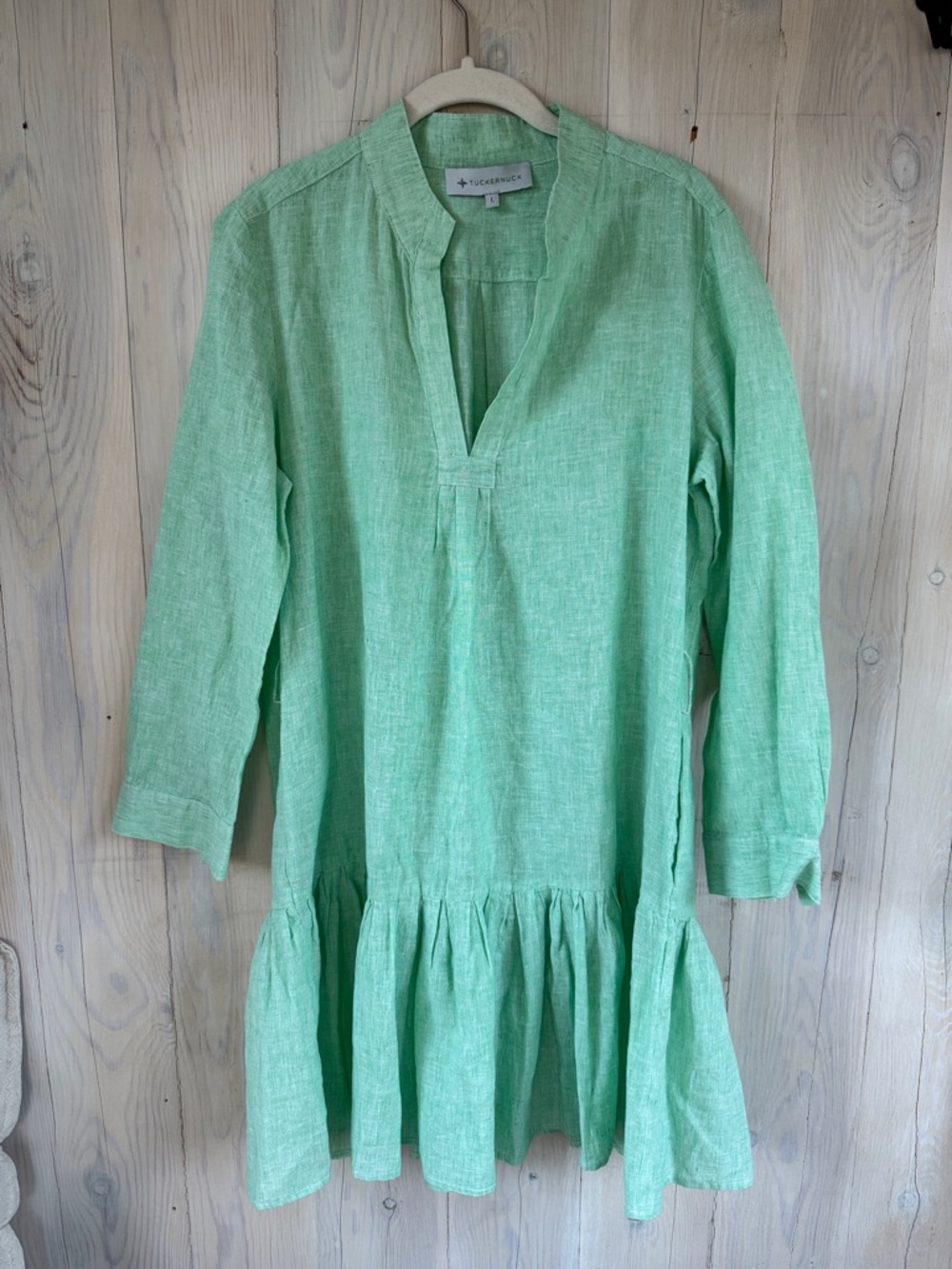Tuckernuck Linen Cotton Dress Size L